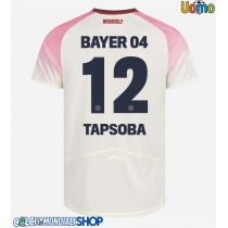 Maglie da calcio Bayer Leverkusen Edmond Tapsoba #12 Seconda Maglia 2025-26 Manica Corta